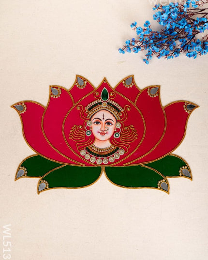 Rangoli - Lotus with Amman Face - WL5136 Divine Gifts