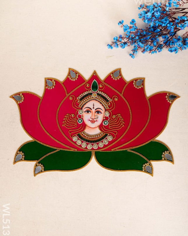 Rangoli - Lotus with Amman Face - WL5136 Divine Gifts