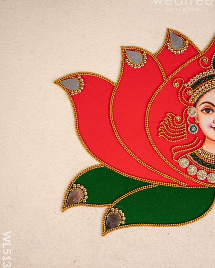 Rangoli - Lotus with Amman Face - WL5136 Divine Gifts