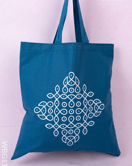 Rangoli Printed Cloth Bag - WBG1140 - Cloth Bags