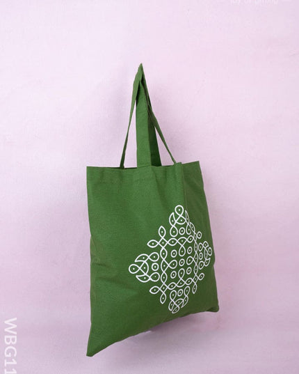 Rangoli Printed Cloth Bag - WBG1140 - Cloth Bags