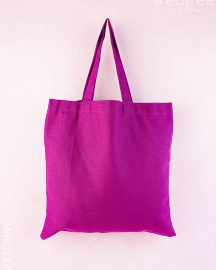 Rangoli Printed Cloth Bag - WBG1140 - Cloth Bags