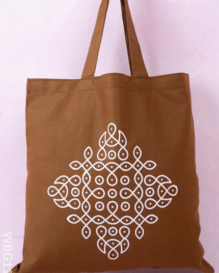 Rangoli Printed Cloth Bag - WBG1140 - Cloth Bags