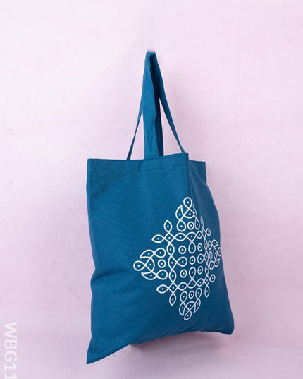 Rangoli Printed Cloth Bag - WBG1140 - Cloth Bags