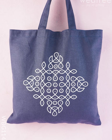 Rangoli Printed Cloth Bag - WBG1140 - Cloth Bags