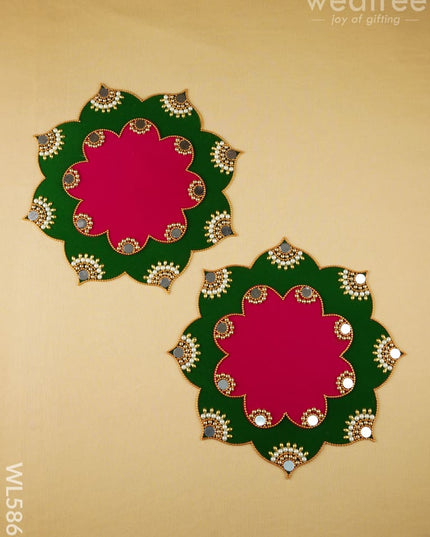 Rangoli - Set of 2 - WL5869 - Rangoli