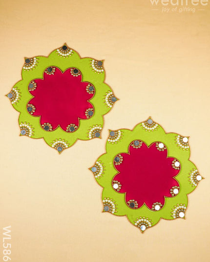Rangoli - Set of 2 - WL5869 - Rangoli
