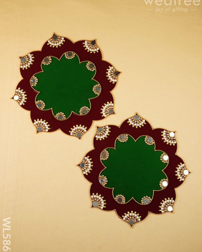 Rangoli - Set of 2 - WL5869 - Rangoli