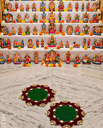 Rangoli - Set of 2 - WL5869 - Rangoli