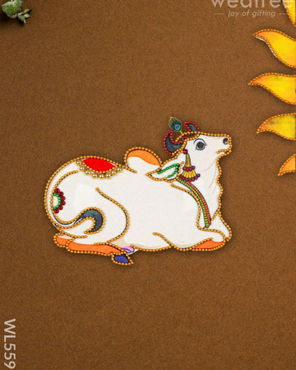 Rangoli - Sun-Kite-Cow - Set of 3 - WL5599 - Rangoli