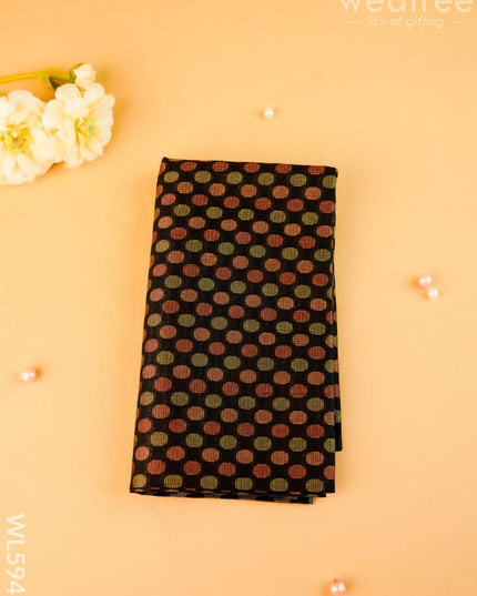 Raw Silk Blouse Bit - Set of 10 - Assorted Colors - WL5941 - Return Gift Combos
