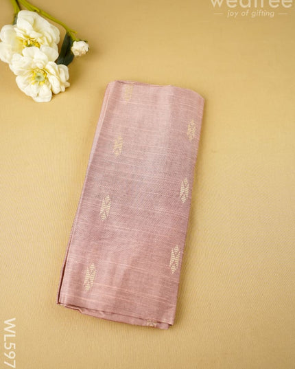 Raw Silk Blouse Bit - Set of 10 - Assorted Colors - WL5973 - Return Gift Combos