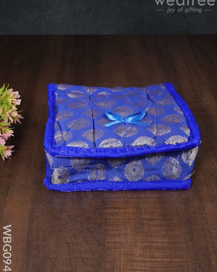 Raw Silk Jewel Pouch - Wbg0946 Jewellery Holders