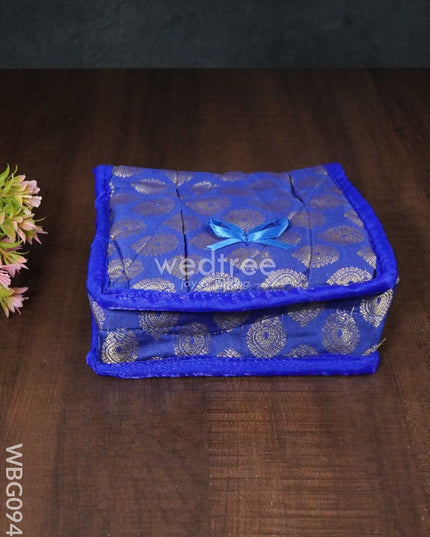 Raw Silk Jewel Pouch - Wbg0946 Jewellery Holders
