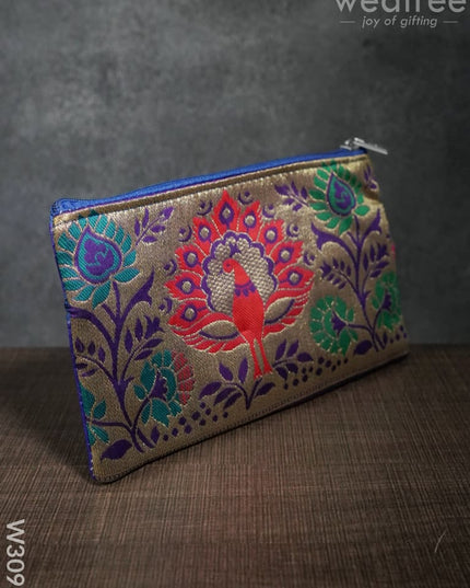 Raw Silk Purse - W3098 Clutches & Purses
