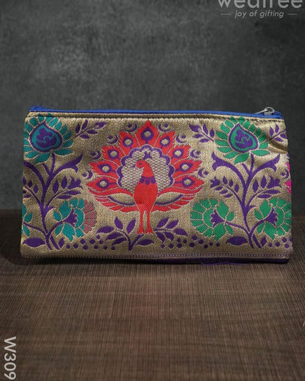 Raw Silk Purse - W3098 Clutches & Purses