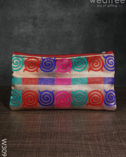 Raw Silk Purse - W3098 Clutches & Purses