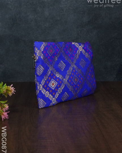 Raw Silk Purse - Wbg0879 Clutches & Purses