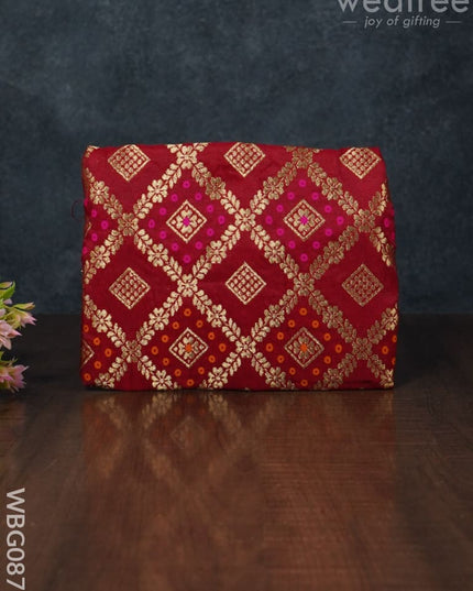 Raw Silk Purse - Wbg0879 Clutches & Purses