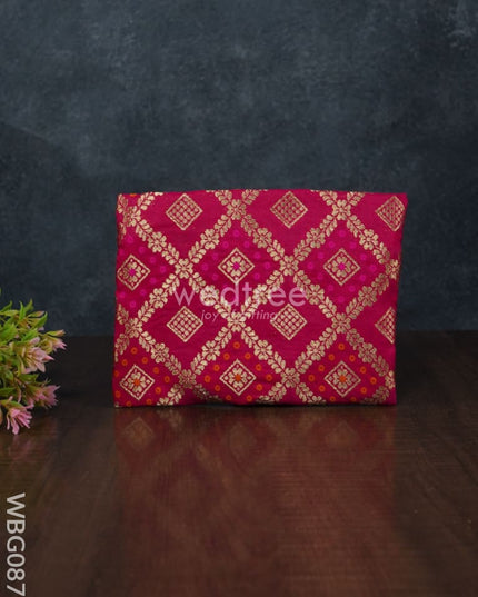 Raw Silk Purse - Wbg0879 Clutches & Purses