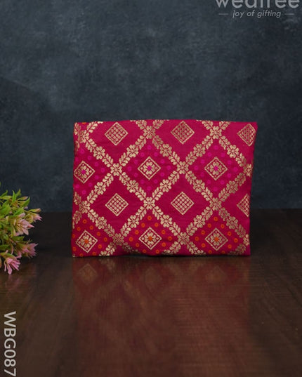 Raw Silk Purse - Wbg0879 Clutches & Purses