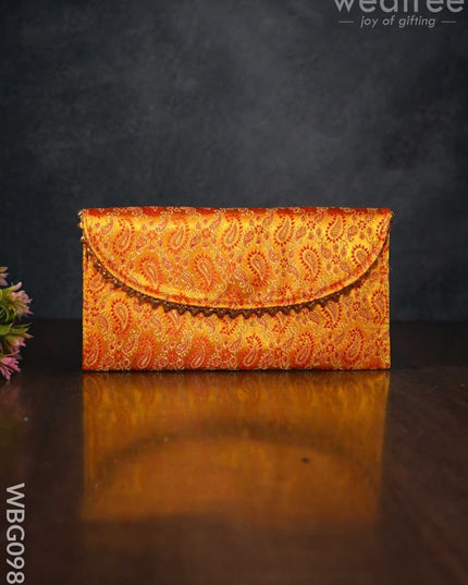 Raw Silk Purse - Wbg0983 Clutches & Purses