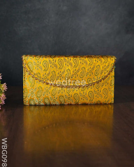 Raw Silk Purse - Wbg0983 Clutches & Purses