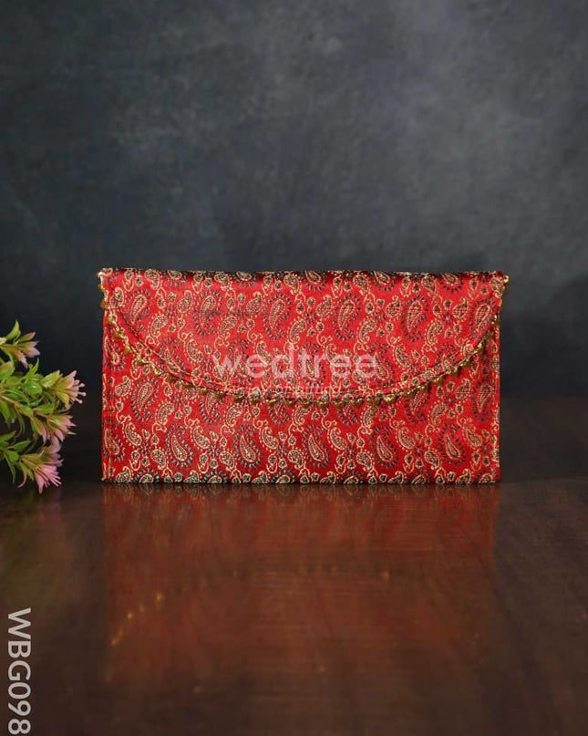 Raw Silk Purse - Wbg0983 Clutches & Purses