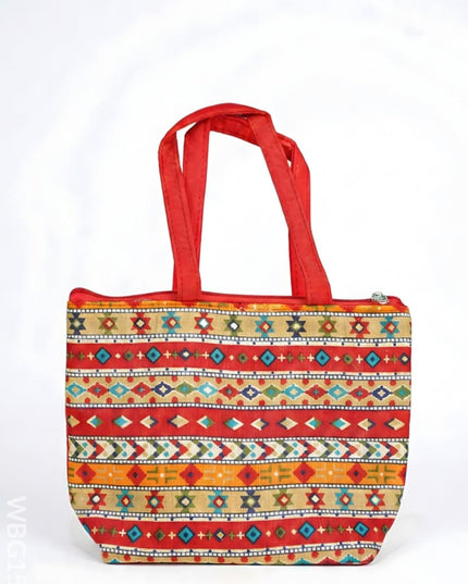 Rayon Multi Color Hand Bag - WBG1504 - Hand Bags