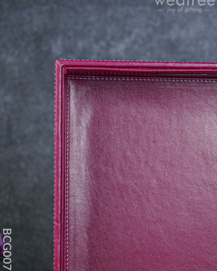 Rectangle Leather Tray - 14 X 10 Bcg0078 Give-Aways