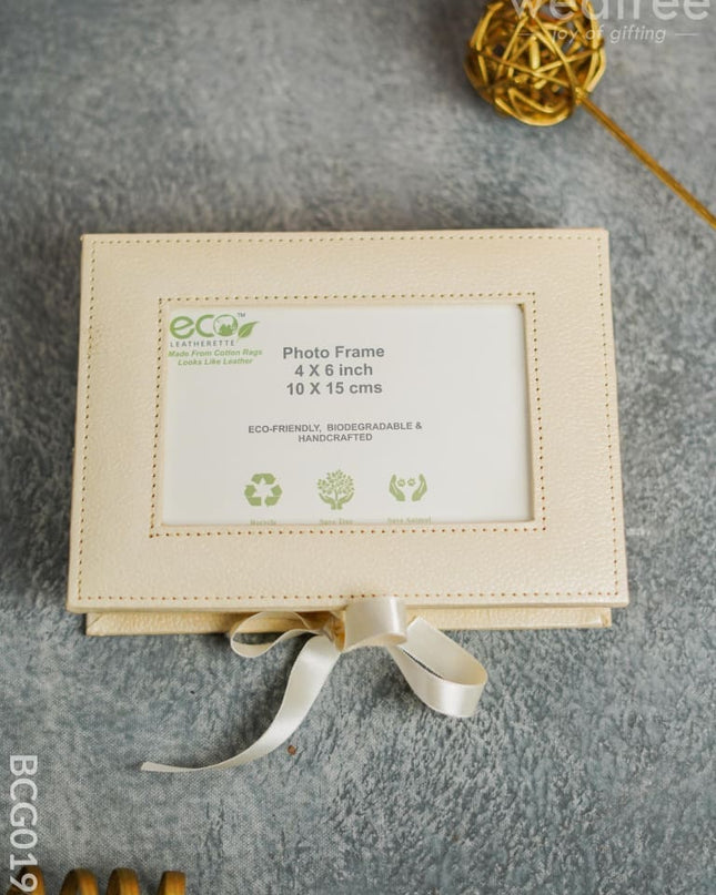 Recycled Cotton Organizer With Personalized Photo Frame - Bcg0191 Organisers