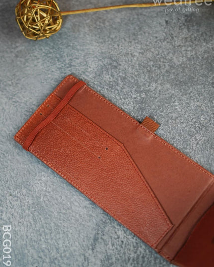 Recycled Cotton Passport Book With Pen Holder - Bcg0197 Office Utility