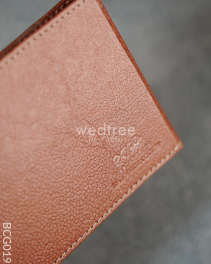Recycled Cotton Passport Book With Pen Holder - Bcg0197 Office Utility