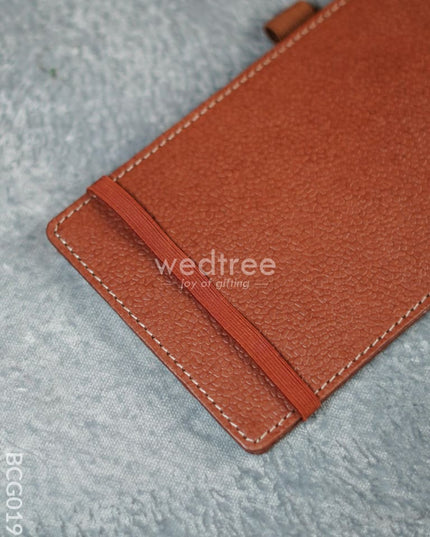 Recycled Cotton Passport Book With Pen Holder - Bcg0197 Office Utility