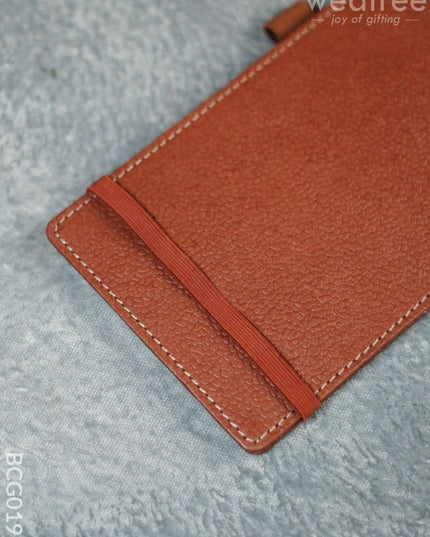Recycled Cotton Passport Book With Pen Holder - Bcg0197 Office Utility