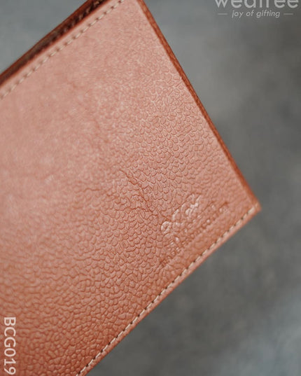 Recycled Cotton Passport Book With Pen Holder - Bcg0197 Office Utility