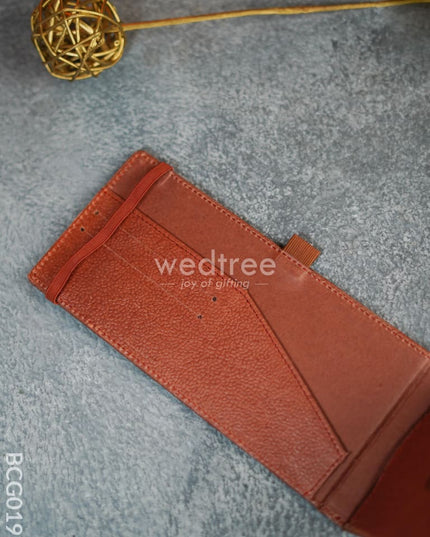 Recycled Cotton Passport Book With Pen Holder - Bcg0197 Office Utility
