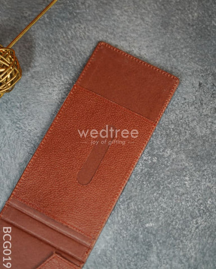 Recycled Cotton Passport Book With Pen Holder - Bcg0197 Office Utility