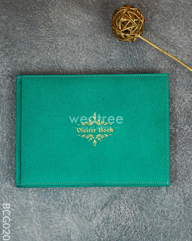 Recycled Cotton Rectangular Visitor Book - Bcg0207 Office Utility