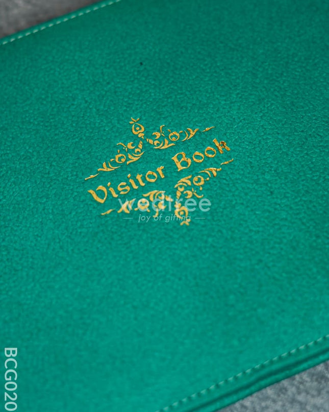 Recycled Cotton Rectangular Visitor Book - Bcg0207 Office Utility