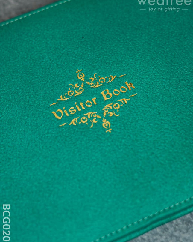 Recycled Cotton Rectangular Visitor Book - Bcg0207 Office Utility