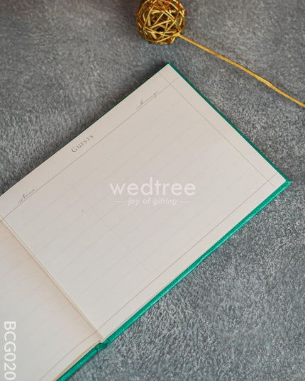 Recycled Cotton Rectangular Visitor Book - Bcg0207 Office Utility