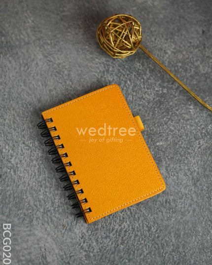 Recycled Cotton Spiral Office Diary - 6 Inch-Bcg0204 Utility