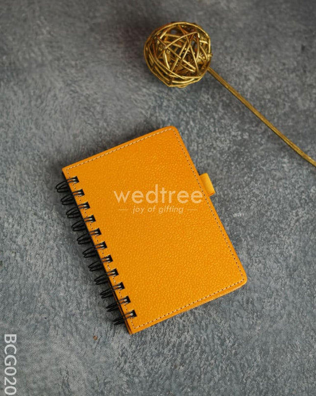 Recycled Cotton Spiral Office Diary - 6 Inch-Bcg0204 Utility