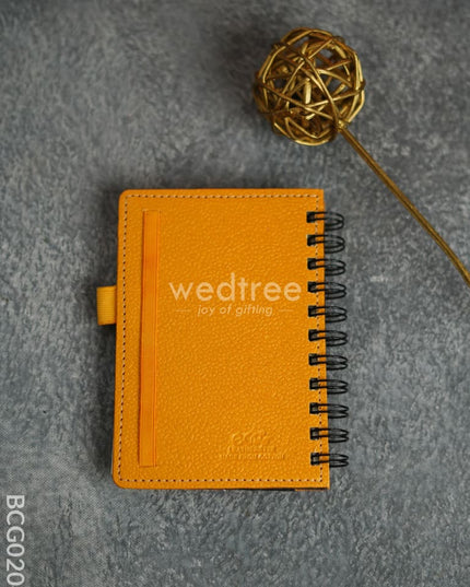 Recycled Cotton Spiral Office Diary - 6 Inch-Bcg0204 Utility