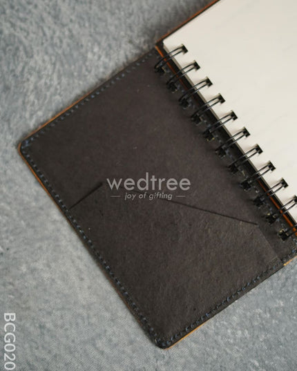 Recycled Cotton Spiral Office Diary - 6 Inch-Bcg0204 Utility