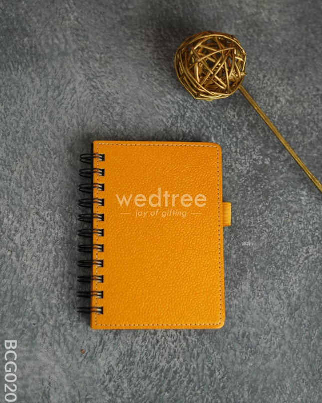 Recycled Cotton Spiral Office Diary - 6 Inch-Bcg0204 Utility