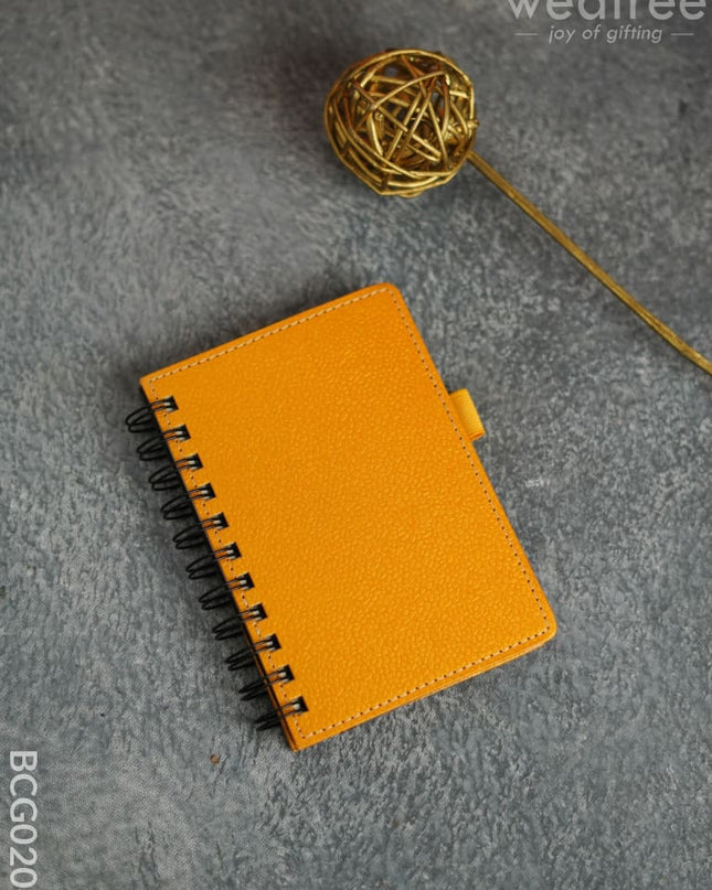 Recycled Cotton Spiral Office Diary - 6 Inch-Bcg0204 Utility