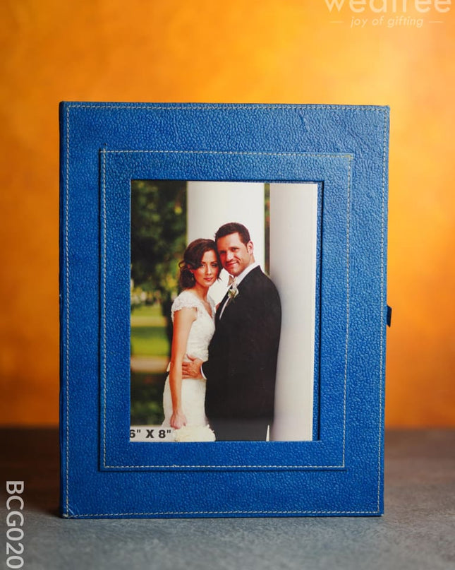 Recycled Cotton Wall Hanging Key Holder Box With Personalized Photoframe - 12 Inch Bcg0208 Office