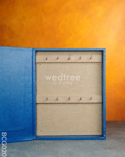Recycled Cotton Wall Hanging Key Holder Box With Personalized Photoframe - 12 Inch Bcg0208 Office